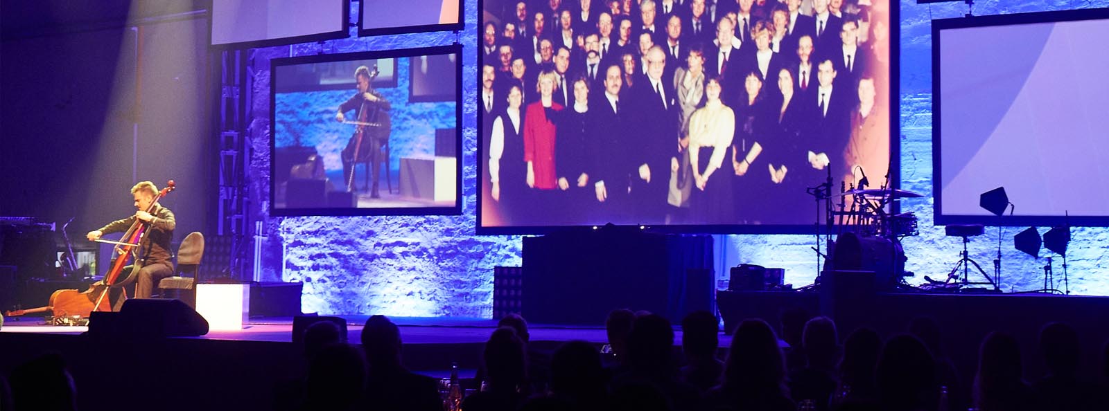 Warth&Klein 60th company anniversary - Stage Cello Live Music