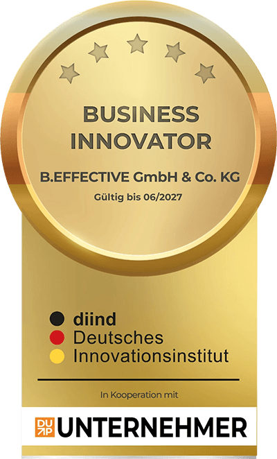 Auszeichung - Business Innovator Certification